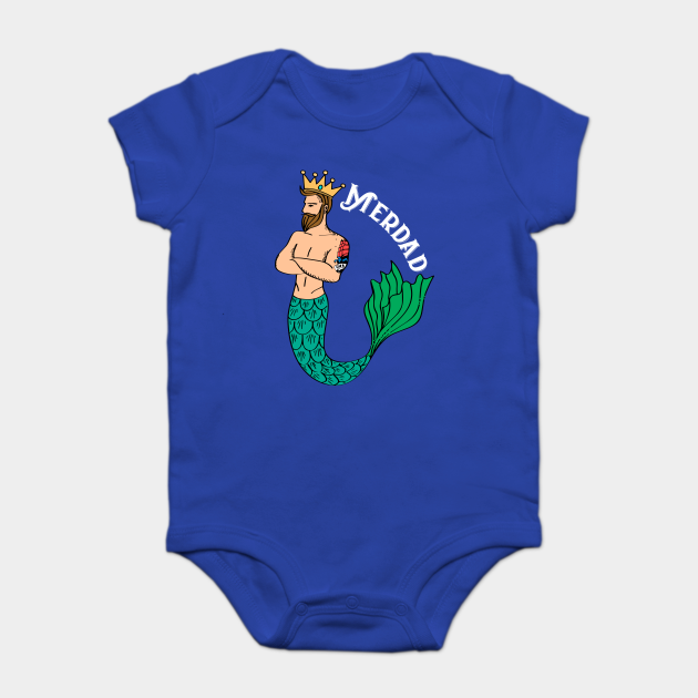 Merdad Father Of Mermaid Cool Gift For Any Dad Of Mermaids Fan